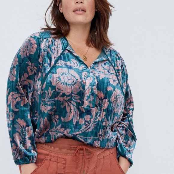 Anthropologie Velvet Poet Top SOLD - Picture 5 of 12